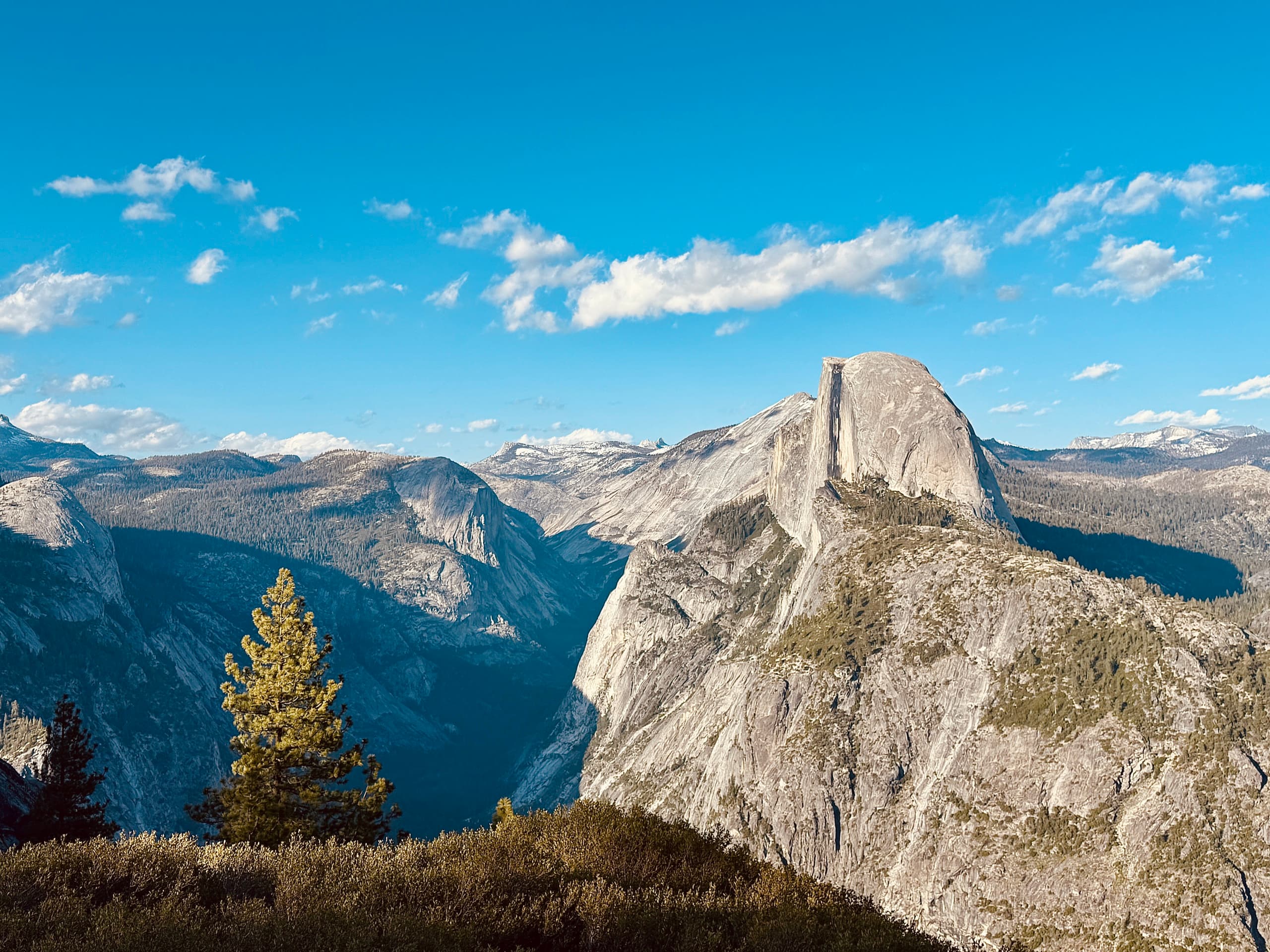 Half Dome from Glacier Point
